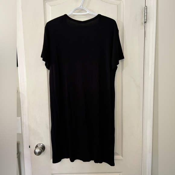 NWT LA Trading Co. Let’s Be Pretty T-shirt Dress - Picture 3 of 6